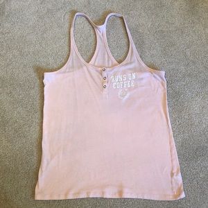 Pink- Victoria Secret Tanktop/pajama shirt